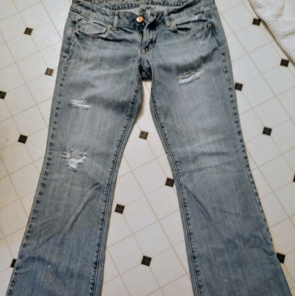 2 for $20--American Eagle Favorite Boyfriend Jeans - Picture 1 of 1